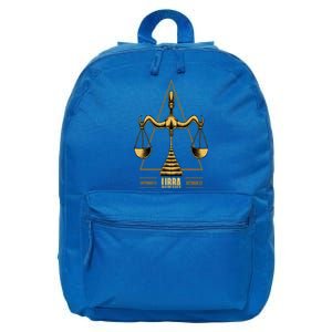 Libra Zodiac Sign Gift 16 in Basic Backpack