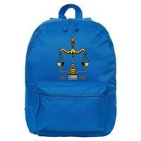 Libra Zodiac Sign Gift 16 in Basic Backpack