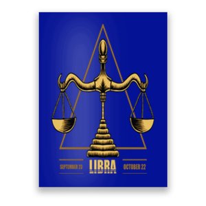 Libra Zodiac Sign Gift Poster