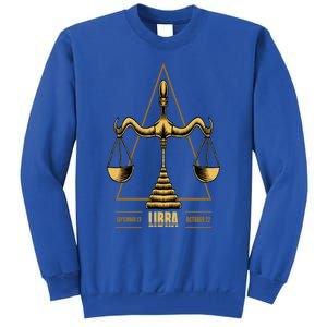 Libra Zodiac Sign Gift Tall Sweatshirt