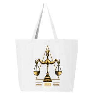 Libra Zodiac Sign Gift 25L Jumbo Tote