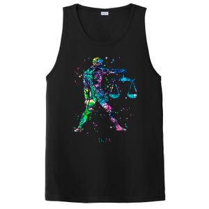 Libra Zodiac Sign Gift PosiCharge Competitor Tank