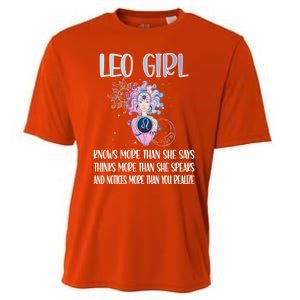 Leo Zodiac Sign Leo Horoscope Astrology July August Gift Cooling Performance Crew T-Shirt