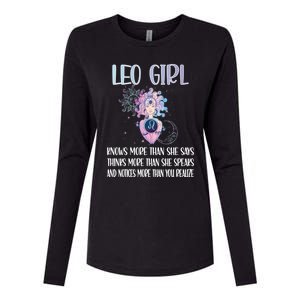 Leo Zodiac Sign Leo Horoscope Astrology July August Gift Womens Cotton Relaxed Long Sleeve T-Shirt