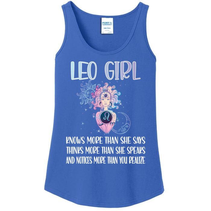 Leo Zodiac Sign Leo Horoscope Astrology July August Gift Ladies Essential Tank