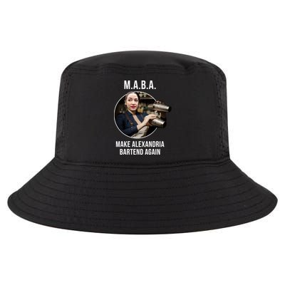 M.A.B.A. Alexandria Ocasio-Cortez Bartend Again Cool Comfort Performance Bucket Hat