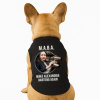M.A.B.A. Alexandria Ocasio-Cortez Bartend Again Doggie Tank
