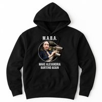 M.A.B.A. Alexandria Ocasio-Cortez Bartend Again Hoodie