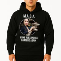 M.A.B.A. Alexandria Ocasio-Cortez Bartend Again Hoodie