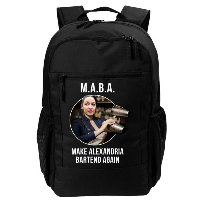 M.A.B.A. Alexandria Ocasio-Cortez Bartend Again Backpack
