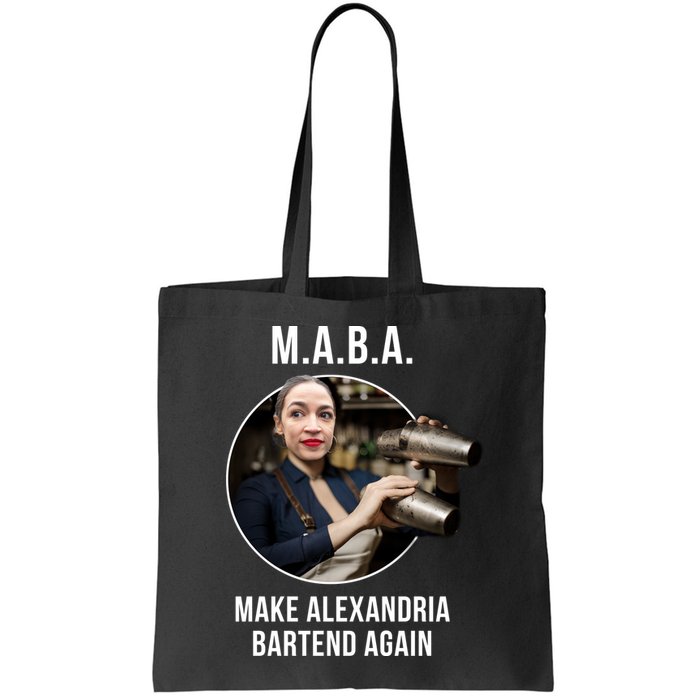 M.A.B.A. Alexandria Ocasio-Cortez Bartend Again Bag