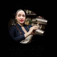 M.A.B.A. Alexandria Ocasio-Cortez Bartend Again 16oz Travel Tumbler