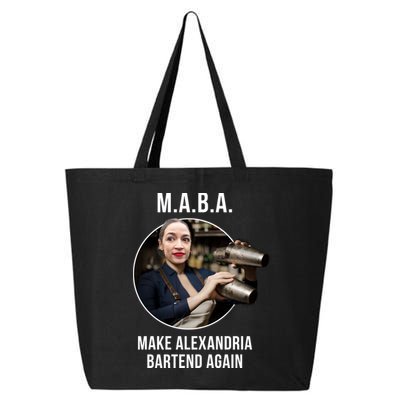 M.A.B.A. Alexandria Ocasio-Cortez Bartend Again 25L Jumbo Tote