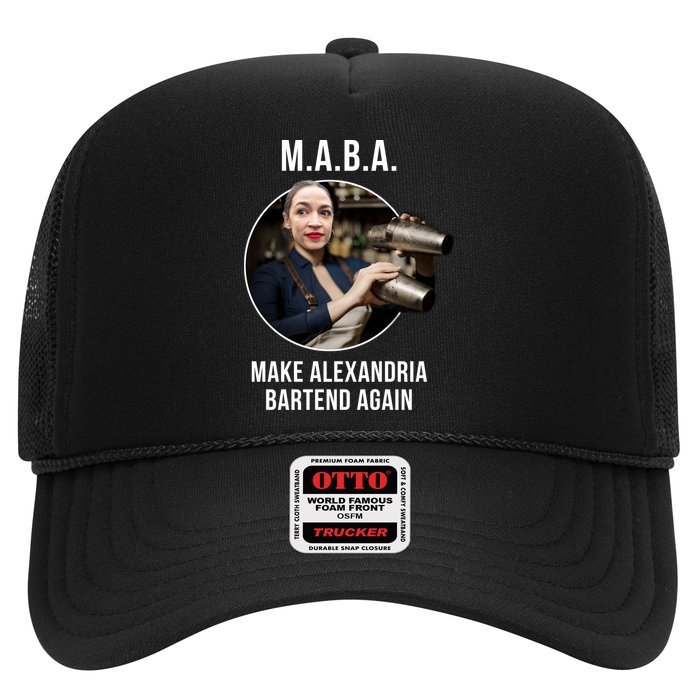 M.A.B.A. Alexandria Ocasio-Cortez Bartend Again Trucker Hat
