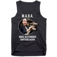 M.A.B.A. Alexandria Ocasio-Cortez Bartend Again Tank Top