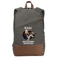 M.A.B.A. Alexandria Ocasio-Cortez Bartend Again Cotton Canvas Backpack