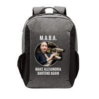 M.A.B.A. Alexandria Ocasio-Cortez Bartend Again Vector Backpack