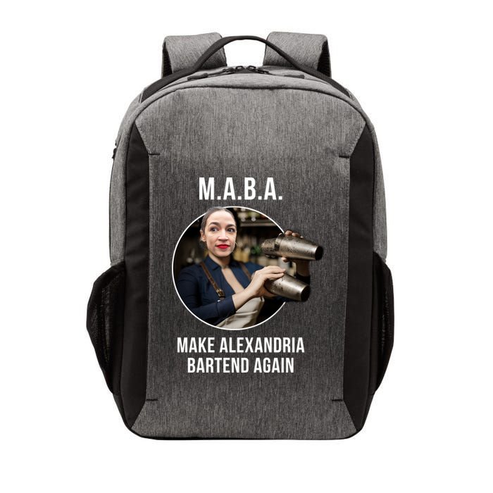 M.A.B.A. Alexandria Ocasio-Cortez Bartend Again Vector Backpack