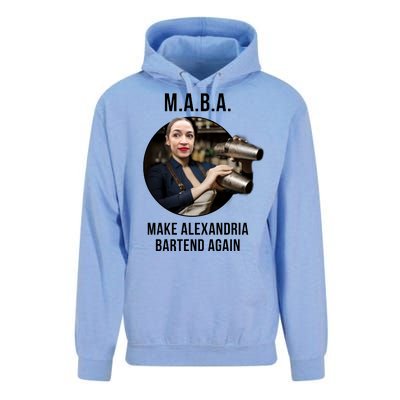 M.A.B.A. Alexandria Ocasio-Cortez Bartend Again Unisex Surf Hoodie