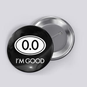 Marathon 0.0 Circle No Thanks Funny Graphic Button