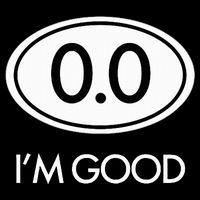 Marathon 0.0 Circle No Thanks Funny Graphic Flat Bill Trucker Hat