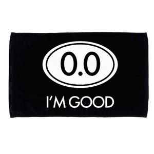 Marathon 0.0 Circle No Thanks Funny Graphic Microfiber Hand Towel