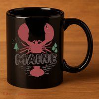 Maine 02 11oz C Handle Ceramic Mug