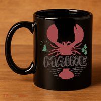 Maine 02 11oz C Handle Ceramic Mug