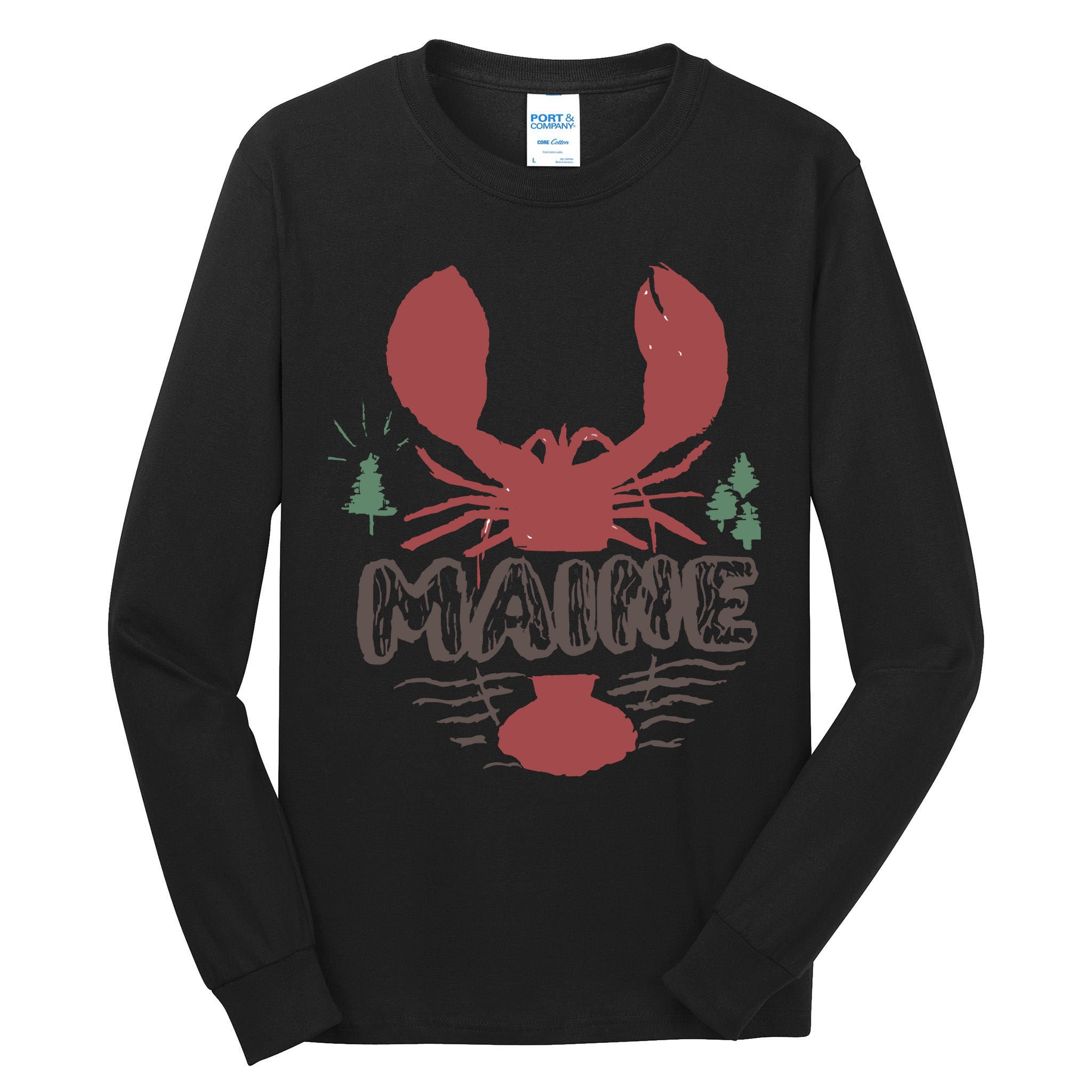 Maine 02 Tall Long Sleeve T-Shirt