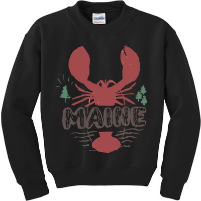 Maine 02 Kids Sweatshirt