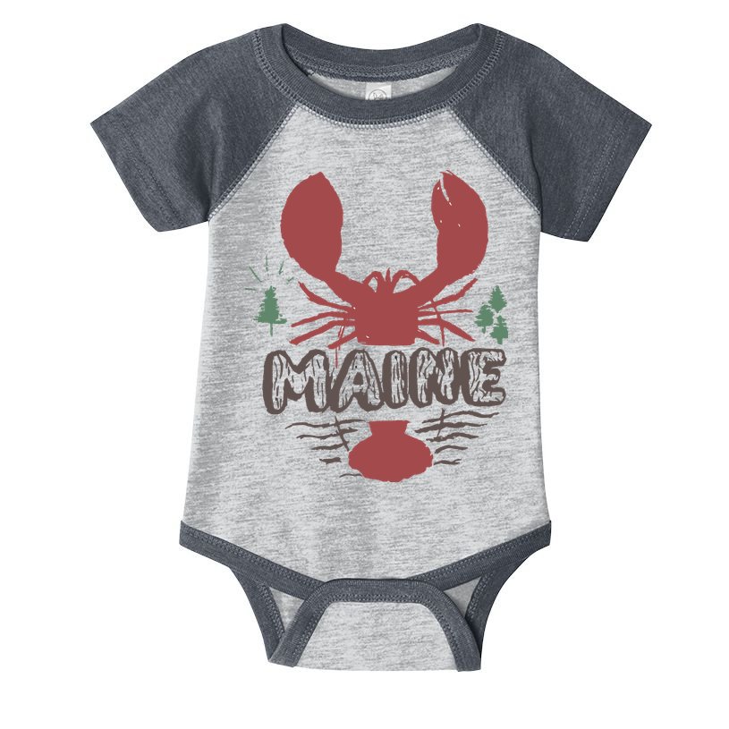Maine 02 Infant Baby Jersey Bodysuit