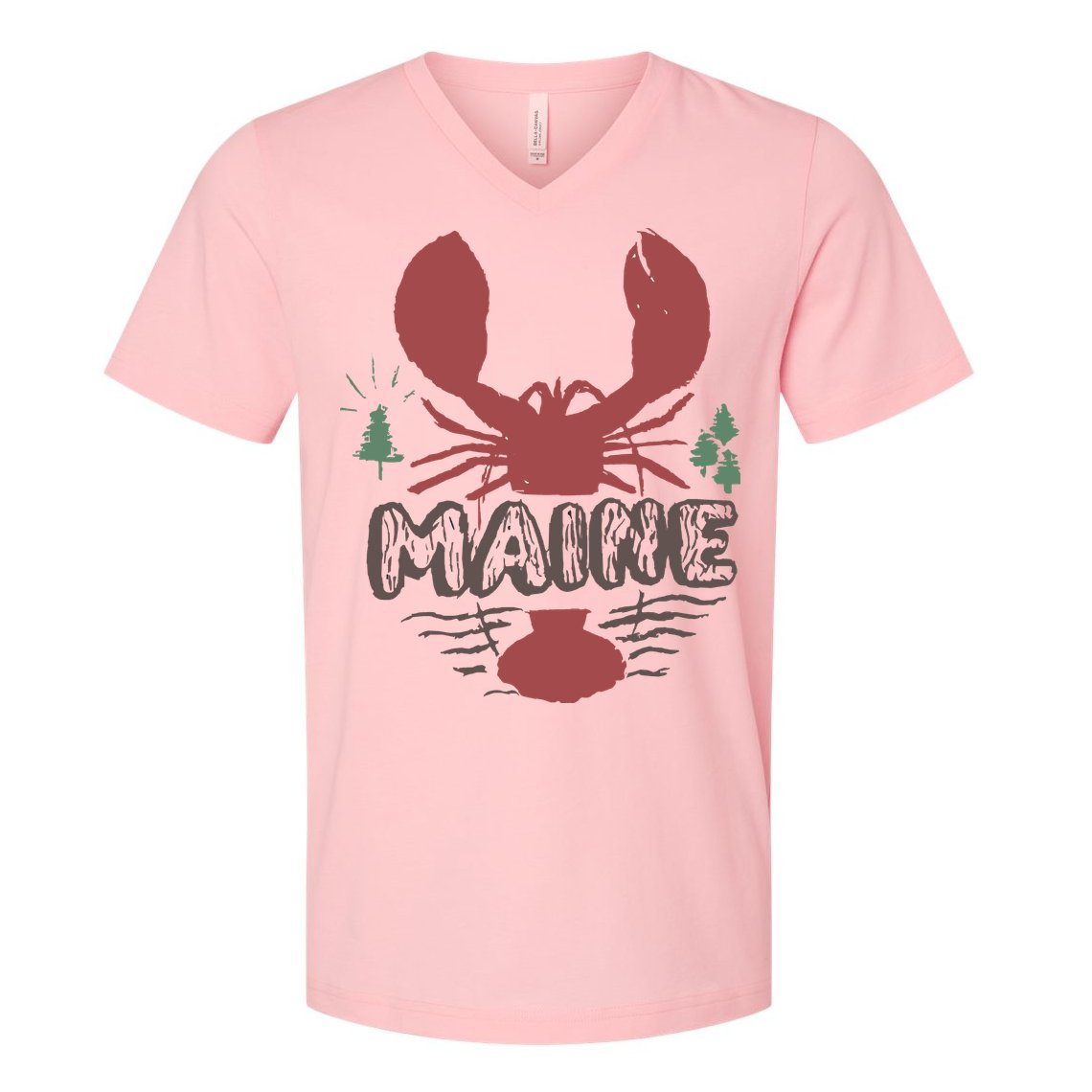 Maine 02 V-Neck T-Shirt
