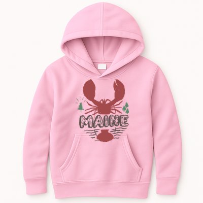 Maine 02 Kids Hoodie