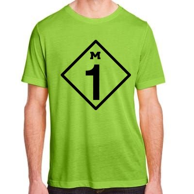 M1 Woodward Ave Sign Adult ChromaSoft Performance T-Shirt