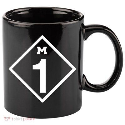 M1 Woodward Ave Sign 11oz C Handle Ceramic Mug