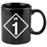 M1 Woodward Ave Sign 11oz C Handle Ceramic Mug