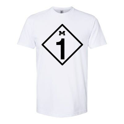 M1 Woodward Ave Sign Softstyle® CVC T-Shirt