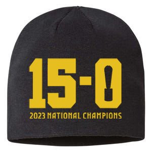 Michigan 15 0 Trophy Sustainable Beanie