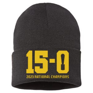 Michigan 15 0 Trophy Sustainable Knit Beanie