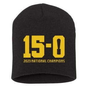 Michigan 15 0 Trophy Short Acrylic Beanie