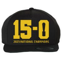 Michigan 15 0 Trophy Wool Snapback Cap