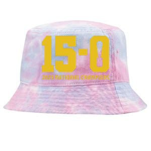 Michigan 15 0 Trophy Tie-Dyed Bucket Hat