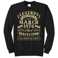 March 1976 47th Birthday Gift 47 Year Old Sweatshirt