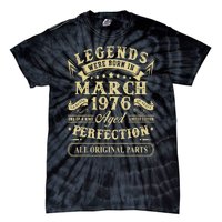 March 1976 47th Birthday Gift 47 Year Old Tie-Dye T-Shirt