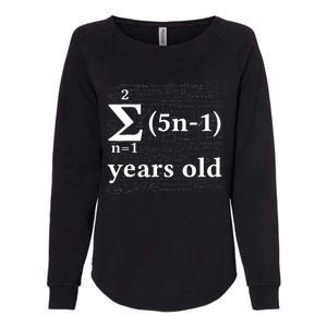 Math 13 Birthday Boy 13 Yr 13 Year Old Boy 13th Birthday Womens California Wash Sweatshirt