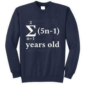 Math 13 Birthday Boy 13 Yr 13 Year Old Boy 13th Birthday Sweatshirt