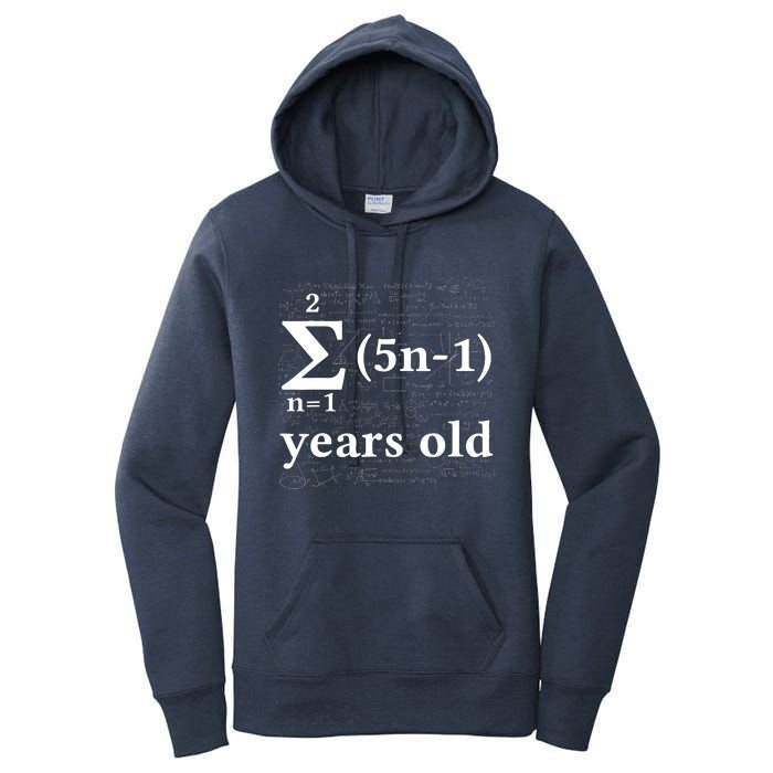 Math 13 Birthday Boy 13 Yr 13 Year Old Boy 13th Birthday Women's Pullover Hoodie