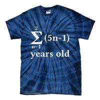 Math 13 Birthday Boy 13 Yr 13 Year Old Boy 13th Birthday Tie-Dye T-Shirt