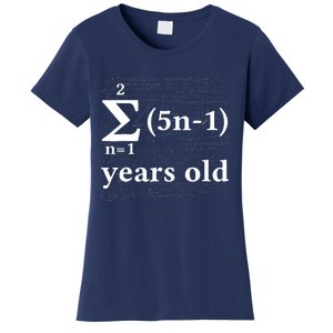 Math 13 Birthday Boy 13 Yr 13 Year Old Boy 13th Birthday Women's T-Shirt