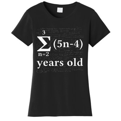 Math 17 Birthday Boy 17 Yr 17 Year 17th Birthday Women's T-Shirt